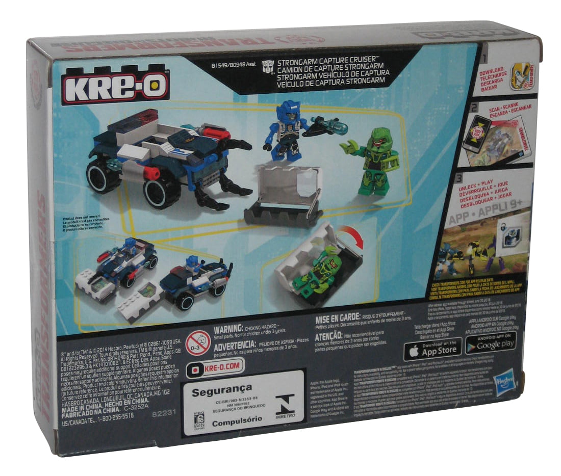 Kre-O Transformers Strongarm Capture Cruiser 105 PC action figure Building Set 