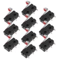 thumbnail image 4 of 10 Pcs 250V 5A SPDT 1NO 1NC Charnière Momentanée Levier à Rouleau Micro Interrupteurs 3, 4 of 8