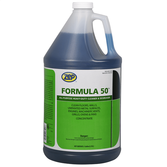 ZEP Formula 50, All-Purpose HD Cleaner & Degreaser, 1 gal.