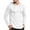 White, variant on HAOMEILI Men's Short/Long Sleeve Hoodie Cotton Hooded T Shirts Lightweight Sweatshirt Hoodies Pullover