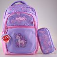 thumbnail image 1 of Teenager Backpack Primary School Student Backpack Large Capacity Cartoon Shape Bag With Glitter Pen-SinKeeU, 1 of 4