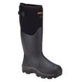 thumbnail image 2 of Dryshod Men's Haymaker Gusset Hi Cut Black Boot in Size 16, 2 of 7