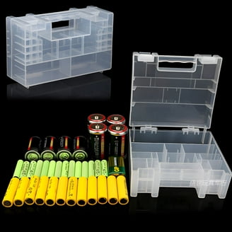 Ziuscore Battery Case Holder Full Cover Multi-Compartments Container Bag Hard Organizer Box AA AAA Rechargeable Batteries House Hiking Ziuscore Battery Case Holder Full Cover Multi-Compartments Container Bag Hard Organizer Box AA AAA Rechargeable Batteries House Hiking