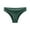 Green, variant on Seductiva Women Women's Thongs Women Ice Silk Underwear Sports Fitness Low Waist Seamless T Pants Solid Color Underwear Stretch Panties