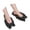 Black, variant on Animal Slides for Women and Men Bear Foldable Travel Slippers, Portable Cute Animal Slide Sandals with Non-Slip Sole