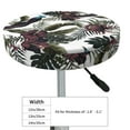 Bar Stool Covers, 1214 Inch Bar Stool Covers round, Brown Cute Bird of