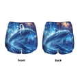 thumbnail image 3 of Salouo Beautiful Ocean Dolphin Print Women's 2 in 1 Running Shorts Double-Layer Shorts Athletic Workout Gym Yoga Shorts Running Shorts for Women-Large, 3 of 7