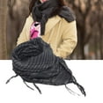 thumbnail image 2 of Scarf Unisex Lightweight Plaid Pattern Cotton Keffiyeh Scarf for Winter, 2 of 11