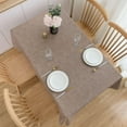 thumbnail image 6 of Linen - Like PVC Tablecloth - Waterproof, Oilproof, Heat - Resistant for Multiple Scenarios (Multiple Colors Available), 6 of 7