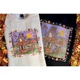 thumbnail image 2 of Cute Haunted House Sweatshirt, Vintage Style Halloween Sweatshirt, 2 of 6