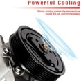 thumbnail image 2 of CCIYU AC Compressor Pump for N-issan Sentra Altima 2007-2011 CO 10886C Auto Repair Compressors Assembly, 2 of 7