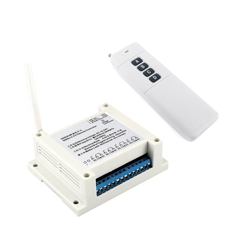 Multi-Channel Remote Control Switch Self-Lock, Jog, Interlock Modes, Reliable Feedback Function for Security Systems