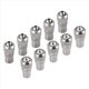 thumbnail image 3 of 10pcs (5 x Male, 5 x Female)TV Aerial Coaxial Cable Connectors Adaptor, 3 of 5