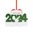 thumbnail image 1 of Family Christmas Snowman Resin Pendant Handwritten Name DIY Craft Ornament for Holiday Tree Decorations, 1 of 3