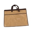 thumbnail image 2 of Bolsa de almacenamiento para mantas, organizador de ropa con asas reforzadas, bolsa transparente para guardar edredones, organizador de armario para marrón, 2 of 8