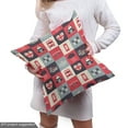 thumbnail image 4 of Ambesonne London Fabric by the Yard Upholstery, Retro UK Europe Travel, 1 Yard, Multicolor, 4 of 4
