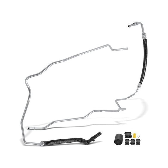 Power Steering Return Line Hose Assembly 2 - Compatible with 2010 - 2016 Cadillac SRX - Autopart Premium