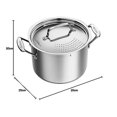 thumbnail image 2 of Cuisinart 766S-22 6 Qt. Stainless Steel Pasta Pot w/Straining Cover, 2 of 5