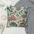 thumbnail image 2 of JRXY  Cactuses Decorative Throw Pillow Cover Case,Succulents and Cactuses Outdoor Pillow Cases Square Standard Cushion Covers for Sofa Couch Bed Car Green Pink White, 2 of 5