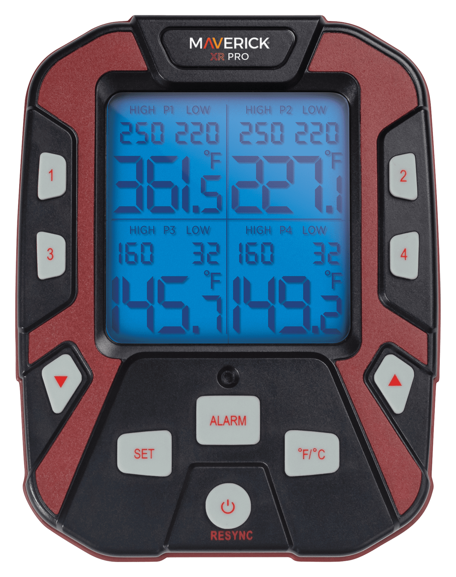 Maverick XR-50 Remote Barbecue and Smoker Thermometer
