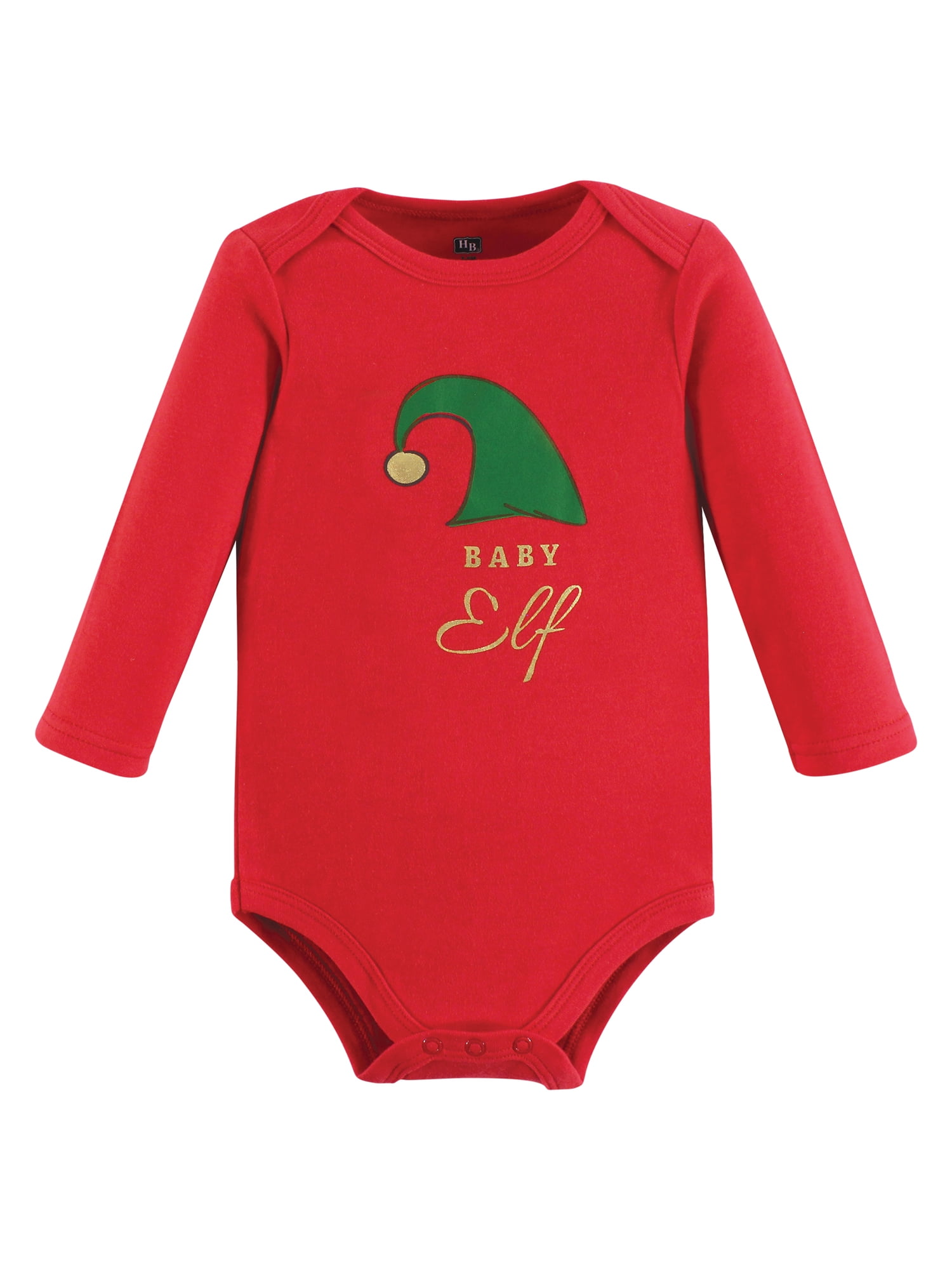 Hudson Baby Cotton Long-Sleeve Bodysuits, 3- Pack, Newborn- 24 Months