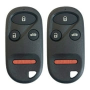 AUTOKEYMAX Key Fob Remote fits Honda Accord/Acura TL 1998 1999 2000 2001 2002 (KOBUTAH2T), Set of 2