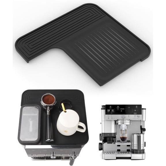Top Mat for Ninjaa Luxe Espresso Coffee Machine ES601 & ES701 – Protects Top Surface – Food-Grade Silicone - Grinder Access Unblocked - Waterproof, Heat-Resistant - Accessories for Ninja Luxe Cafe