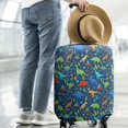 thumbnail image 2 of DarkBlue Dinosaurs Pattern Luggage Cover Fashion Suitcase Cover Baggage Covers Fit 25-28 Inch Luggage (Go Travel), 2 of 5
