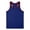 Dark blue, variant on Awwp Mens Tops MenβS Muscle Tank Top Athletic Sleeveless Shirt Breathable Cotton/Polyester Blend for Gym And Casual Wear Black L