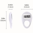 thumbnail image 3 of Estbridge Simple Walking Pedometer 3D Step Counter For Men Women, 3 of 5