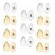 thumbnail image 5 of TABLETREANDS 12 Pares Almohadillas Nasales Para Marcos De Gafas Confortables Antideslizantes, 5 of 8
