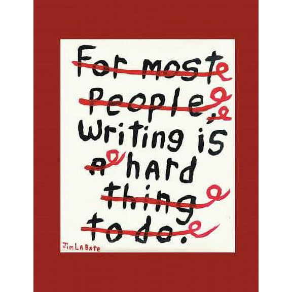 Writing Is Hard: A Collection of Over 100 Essays (Paperback)
