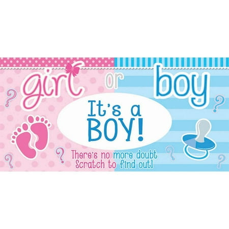 Gender Reveal Lotto Tickets - Boy