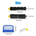 thumbnail image 3 of EEEkit Robot Replacement Parts Compatible with iRobots Roomba 500 600 Series, Robot Vacuum Accessories, 1 Bristle Brush, 1 Beater Brush, 3 Side Brushes and 3 Vac Filters, 3 of 7