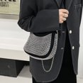 thumbnail image 1 of Bolsa de mano para mujer con diamantes de imitación y diamantes de imitación a la moda (blanco) Likrtyny Para Estrenar, 1 of 8