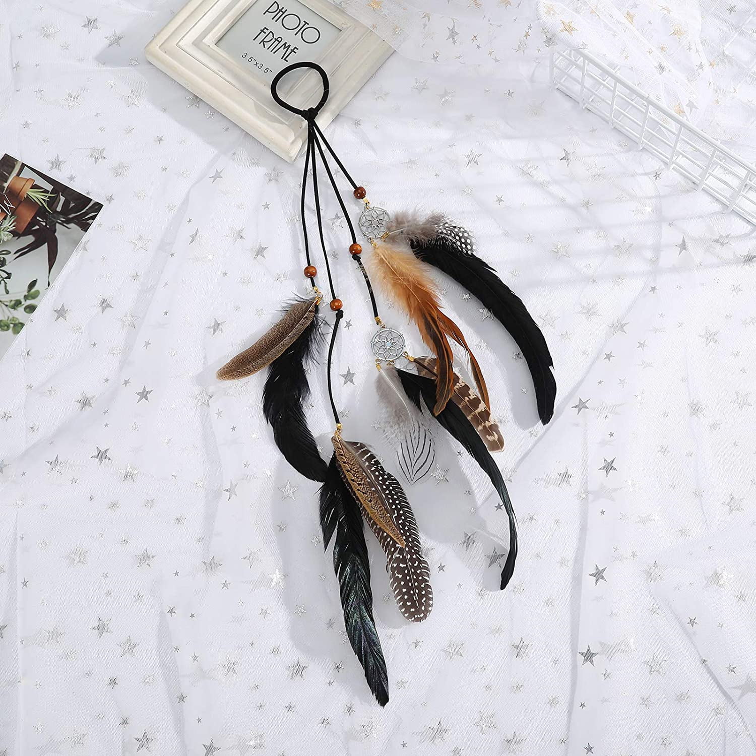 Hippie Feather Hair Extension Hair Clip 