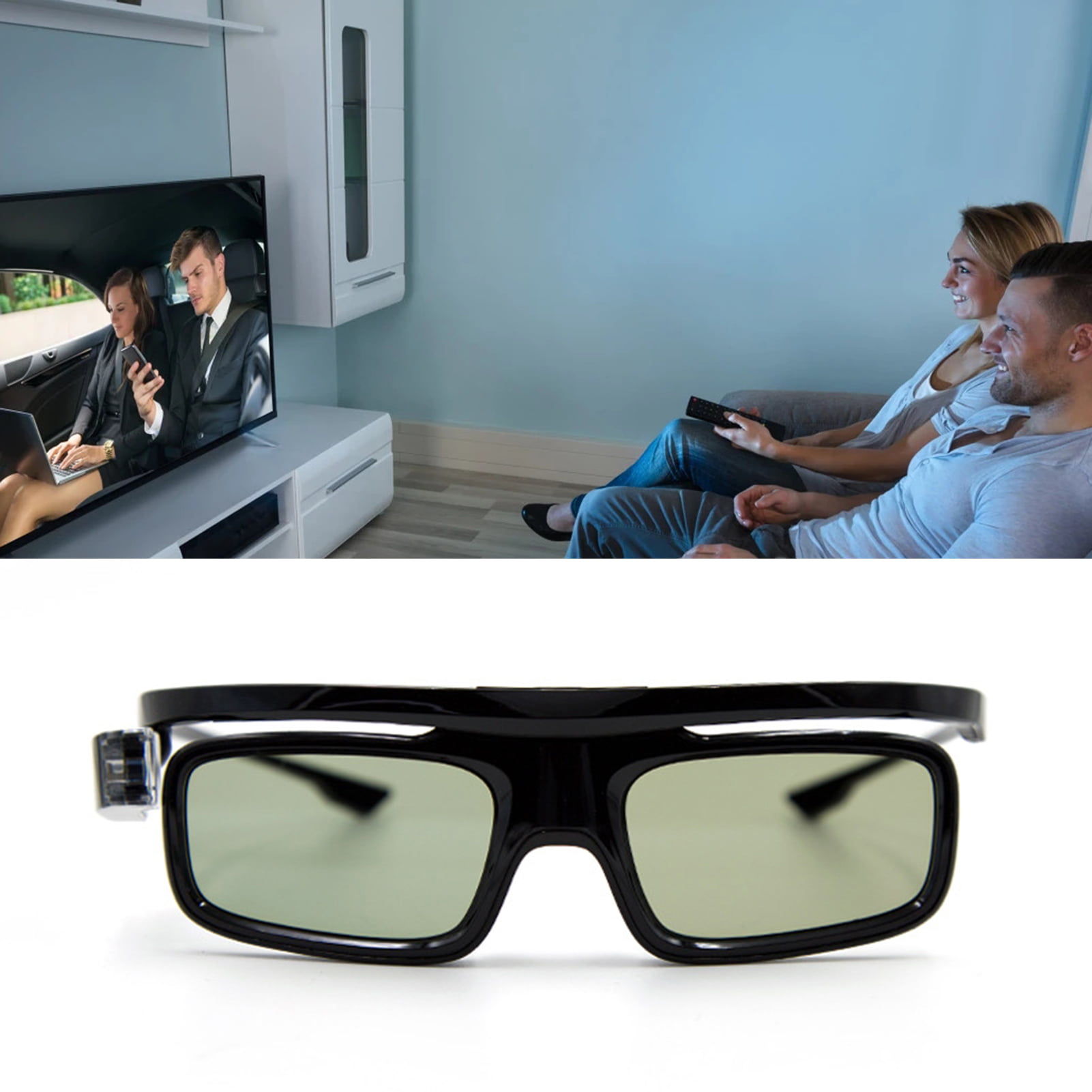 Cheers.US GL1800 3D Glasses Lightweight High-definition Image PC