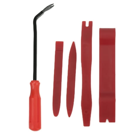 

5pcs/set Audio Remover Set Install Removal Tool Pry Bar for Car Trims Radio Door Dashboard Panel