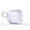 Purple, variant on Dteck Protective Case Compatible with AirPods Pro 2nd Generation 2022, Shockproof Rubber Hard Clear Full Cover Charging Case with Keychain,Black