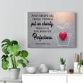 thumbnail image 5 of Scripture Walls  Perfectness Colossians 3:14 Scripture Bible Verse Canvas Christian Wall Art Ready to Hang Unframed, 5 of 7