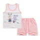 thumbnail image 2 of Conjunto de 2 piezas de top y pantalones para niña de dibujos animados Conejo 70, 2 of 9