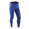 thumbnail image 3 of TOPTIE Pantalon Long de Compression Thermique pour Homme Collants Leggings-Noir-P, 3 of 5