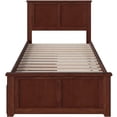 thumbnail image 3 of Leo & Lacey Madison Twin XL Platform Bed  & Storage Drawers in Walnut, 3 of 7