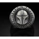 thumbnail image 1 of Anillo De Casco Retro battle knight Joyería De Moda, 1 of 3