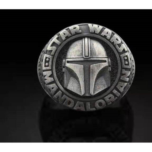 Anillo De Casco Retro battle knight Joyería De Moda