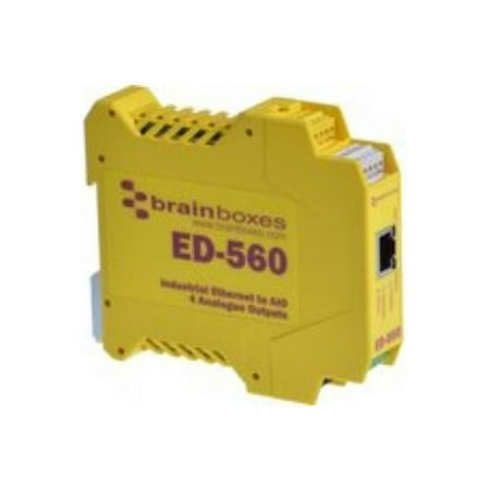 Brainboxes ED-560 Ethernet to 4 Analogue Outputs   RS485 Gateway