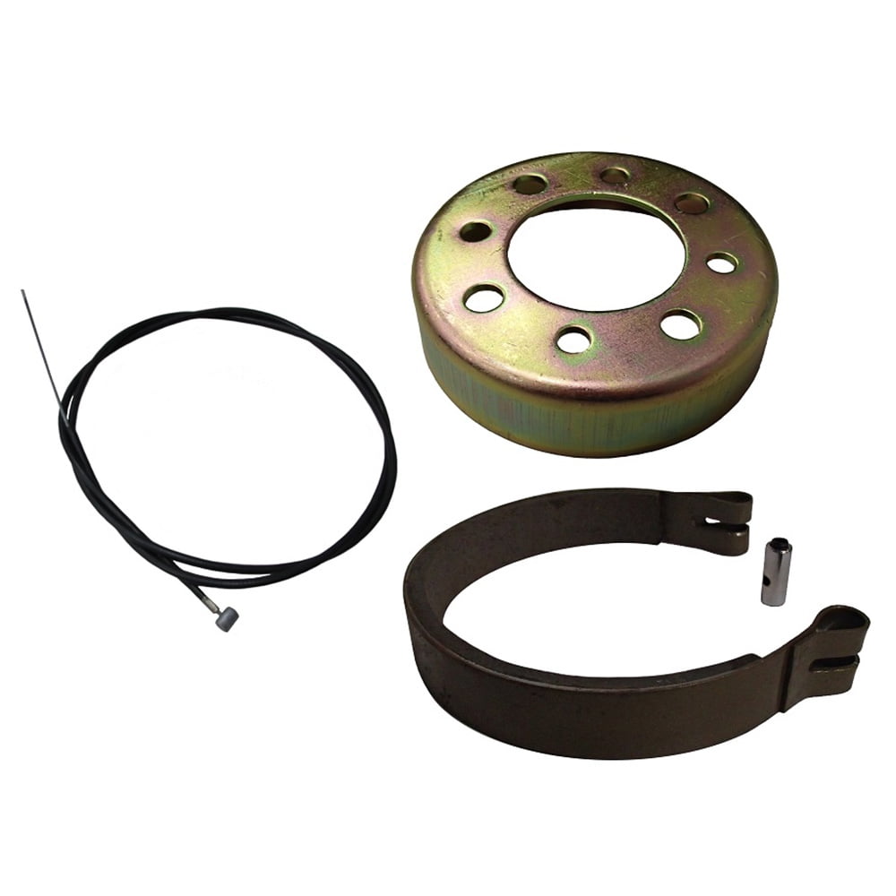 4/" Brake Band Drum Kit For Mini Bike Cable Pin Atv Quad Wheeler 5//16/" Hole