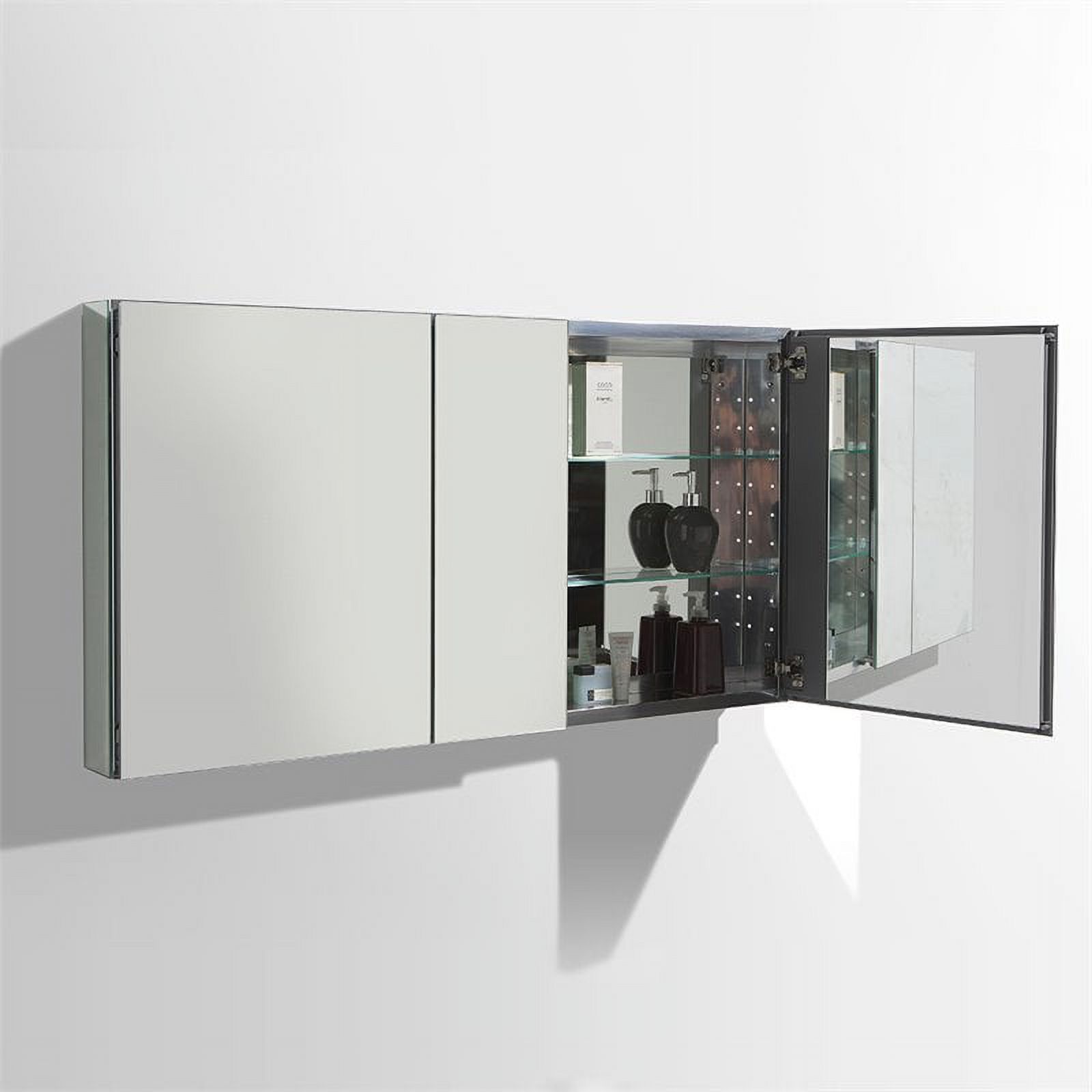 50"Wide Bathroom Medicine Cabinet & Mirrors - image 5 of 8