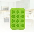 thumbnail image 2 of DIY 12 Cavities Ice Cube Shaped Ice Making Mold Chocolate Mould Kitchen Accessories (Green), 2 of 8