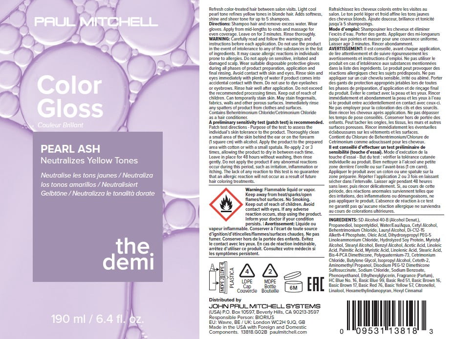 The Demi Color Gloss, Pearl Ash, 6.4 oz.